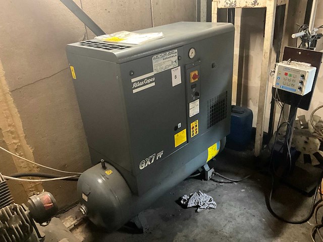 2013 atlas copco gx7 ffep luchtcompressor - afbeelding 3 van  10