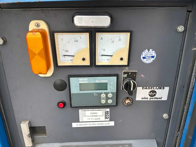 2013 atlas copco qas 14 dieselstroomaggregaat - afbeelding 2 van  11