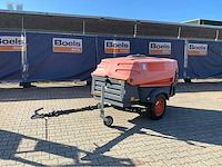 2013 atlas copco xas57 compressor aanhangwagen