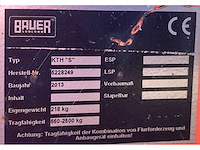 2013 bauer kth 2,5 ‘s’ heftruck hijsjib / hijsarm - afbeelding 5 van  5