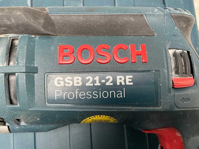 2013 bosch gsb 21-2 re klopboormachine 3kg - afbeelding 4 van  6