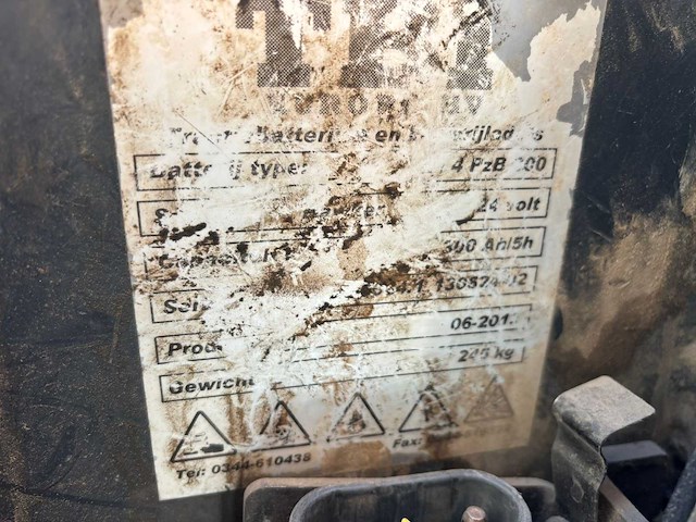 2013 bt 200/8 elektrische palletwagen - afbeelding 8 van  9