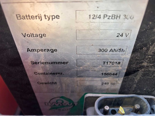 2013 bt 200/8 elektrische palletwagen - afbeelding 8 van  8