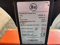 2013 bt 200/8 elektrische palletwagen - afbeelding 5 van  9