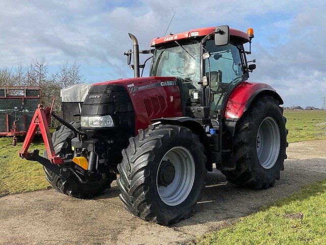 2013 case ih puma 145 cvx vierwielaangedreven landbouwtractor - afbeelding 1 van  27