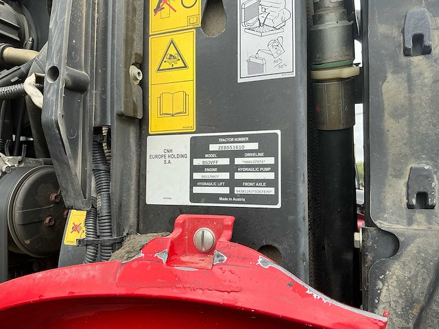 2013 case ih puma 200 cvx vierwielaangedreven landbouwtractor - afbeelding 20 van  28
