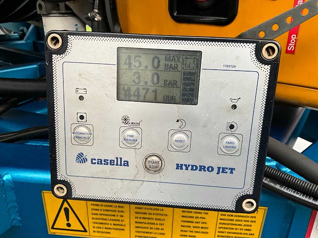 2013 casella ll hydrojet 120/450 beregeningshaspel - afbeelding 2 van  17
