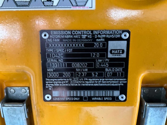 2013 casella ll hydrojet 120/450 beregeningshaspel - afbeelding 7 van  17