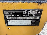 2013 caterpillar 302.7dcr mini rupsgraafmachine - afbeelding 10 van  18