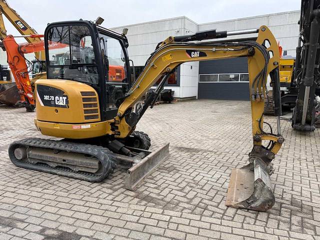2013 caterpillar 302.7dcr mini rupsgraafmachine - afbeelding 11 van  18