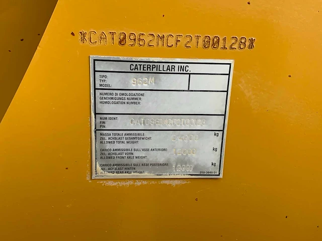 2013 caterpillar 962m shovel - afbeelding 18 van  59