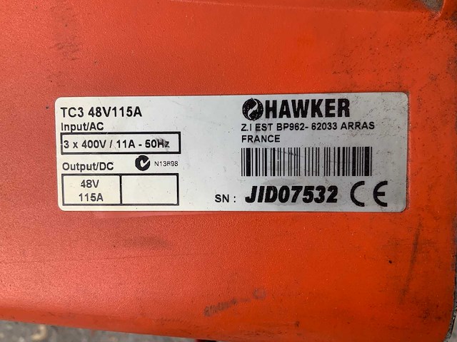 2013 cesab b316l vorkheftruck - afbeelding 15 van  23