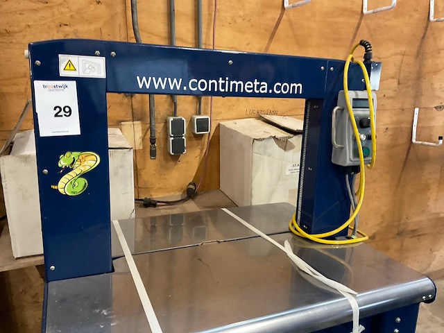 2013 contimeta tp 702 59 automatische boog-omsnoermachine - afbeelding 3 van  5