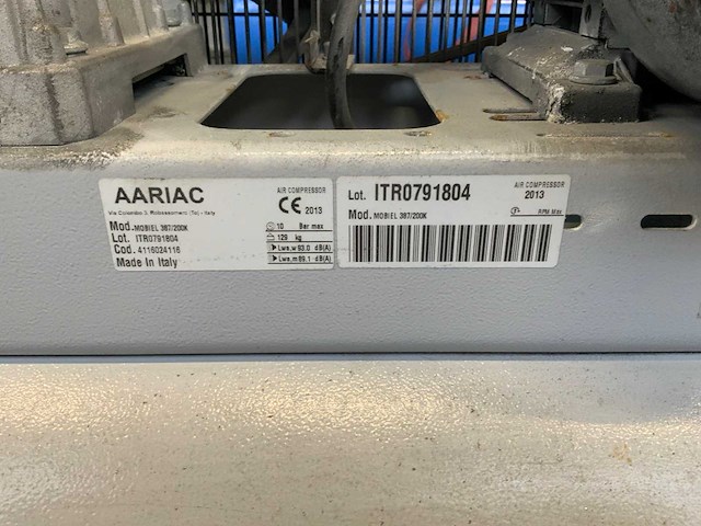 2013 creemers luchtcompressor - afbeelding 4 van  4