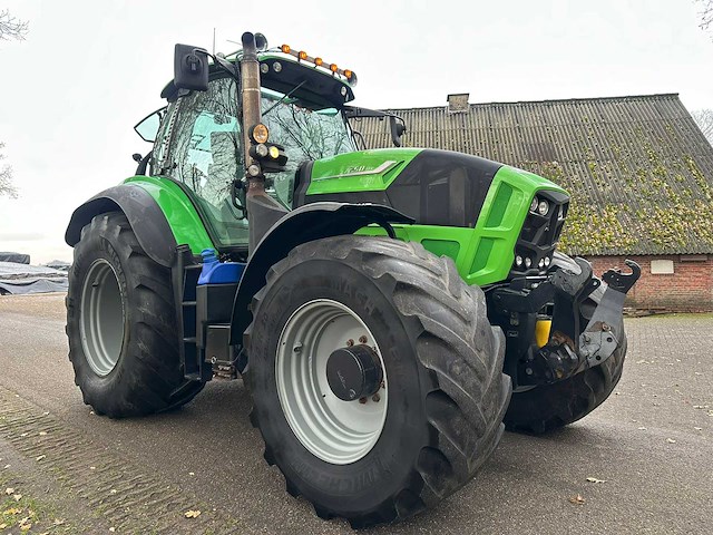 2013 deutz-fahr 7250 ttv vierwielaangedreven landbouwtractor - afbeelding 6 van  13