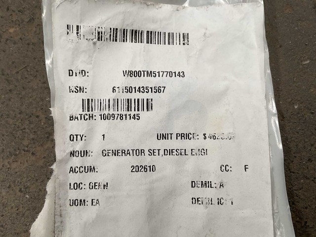 2013 dewey electronics corp. 501a stroomgenerator - afbeelding 2 van  10