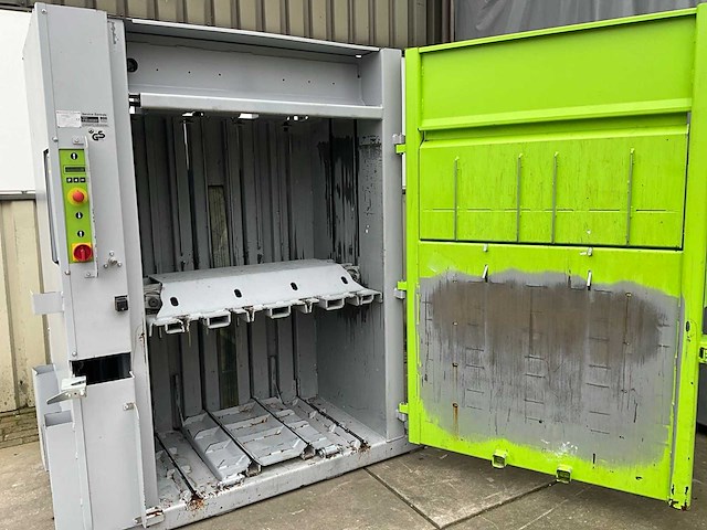 2013 dixi 60sh afvalpers / kartonpers verticale balenpers - afbeelding 3 van  18