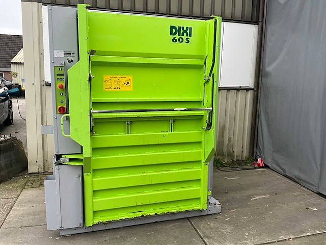 2013 dixi 60sh afvalpers / kartonpers verticale balenpers - afbeelding 11 van  18