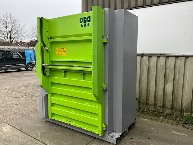 2013 dixi 60sh afvalpers / kartonpers verticale balenpers - afbeelding 12 van  18