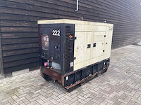 2013 doosan g 40 40kva geluidgedempte dieselaggregaat