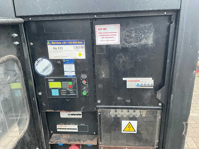 2013 doosan g 40 40kva geluidgedempte dieselaggregaat - afbeelding 6 van  11