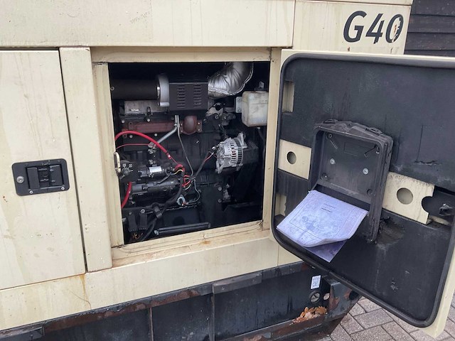 2013 doosan g 40 stroomgenerator - afbeelding 7 van  11