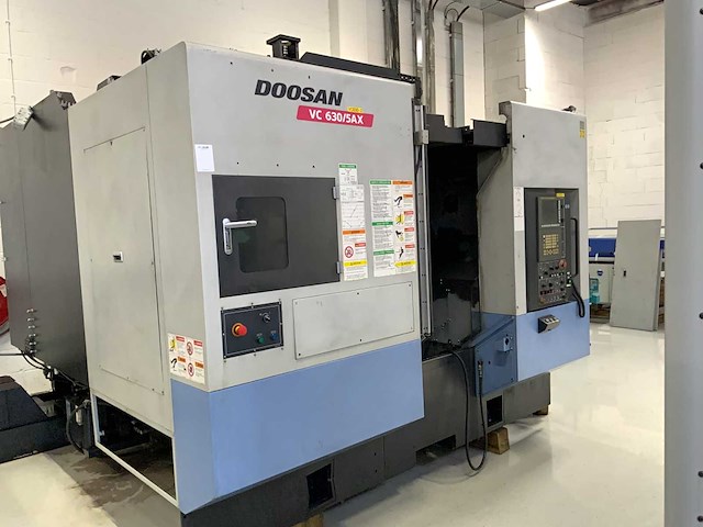 2013 doosan vc 630/5ax verticale cnc 5-assige bewerkingscentra - afbeelding 10 van  17