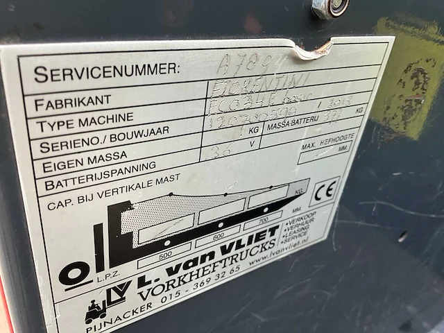 2013 ecologica eco 34eh basic zelfrijdende veegmachine - afbeelding 3 van  15