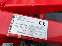2013 evers forest le-9f r62v cultivator diep tand - afbeelding 8 van  8