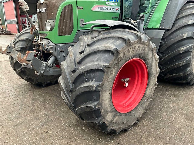 2013 fendt 415 tms vierwielaangedreven landbouwtractor - afbeelding 8 van  28