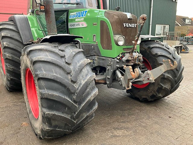 2013 fendt 415 tms vierwielaangedreven landbouwtractor - afbeelding 10 van  28