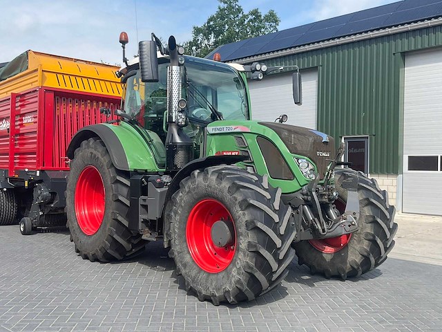 2013 fendt 720 vario vierwielaangedreven landbouwtractor - afbeelding 7 van  14