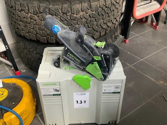 2013 festool dsc-ag 125 haakse diamant slijpmachine - afbeelding 1 van  3