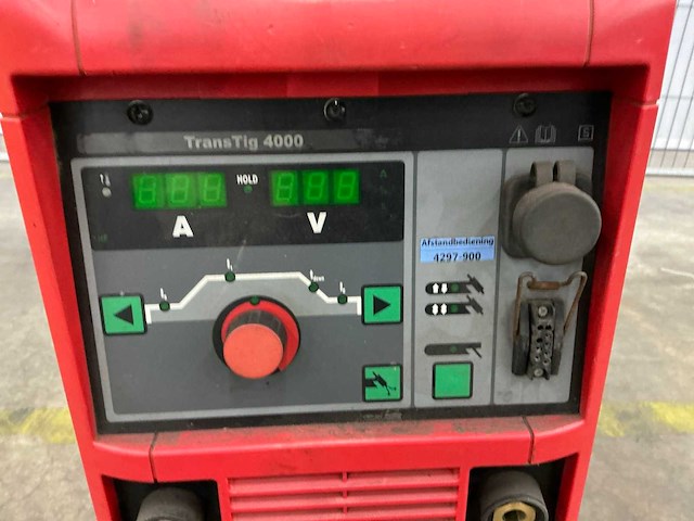 2013 fronius transtig 4000 tig-lasmachine - afbeelding 5 van  5