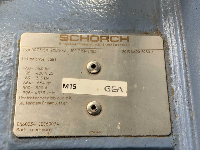 2013 gea grasso 1800r nh3 glycol chiller - afbeelding 14 van  17