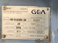 2013 gea grasso 1800r nh3 glycol chiller - afbeelding 16 van  17