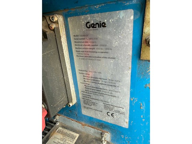 2013 genie 2669dc hoogwerker - afbeelding 18 van  26