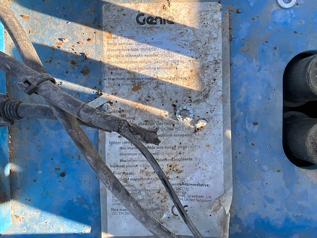 2013 genie gs-1932 hoogwerker - afbeelding 21 van  28