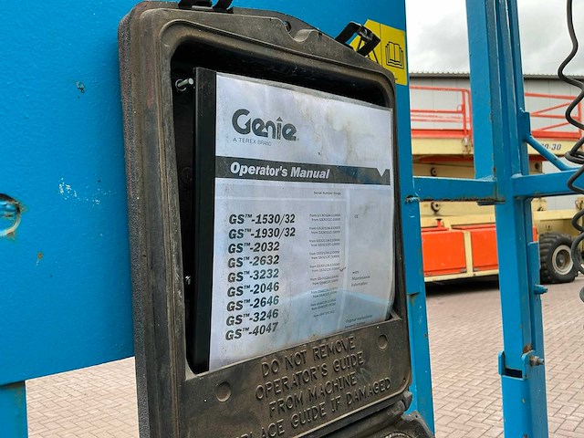 2013 genie gs-2646 hoogwerker - afbeelding 4 van  13