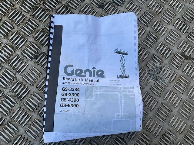 2013 genie gs-5390 hoogwerker, 4x4 - afbeelding 8 van  17