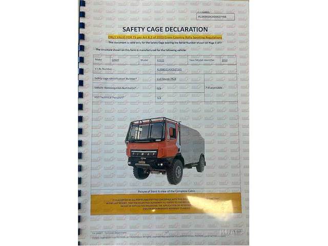 2013 ginaf x2222 rally truck - afbeelding 30 van  37