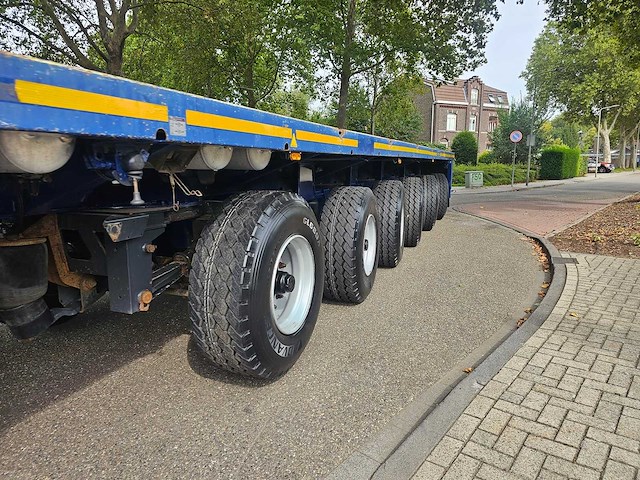 2013 goldhofer spz-dl 6-70/80 a 6-assige uitschuifbare zwaartransportoplegger 27,05 m 69.900 kg - afbeelding 3 van  19