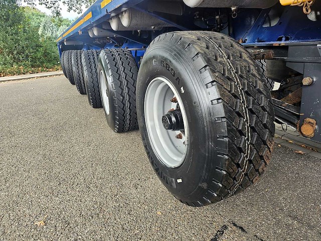 2013 goldhofer spz-dl 6-70/80 a 6-assige uitschuifbare zwaartransportoplegger 27,05 m 69.900 kg - afbeelding 5 van  19