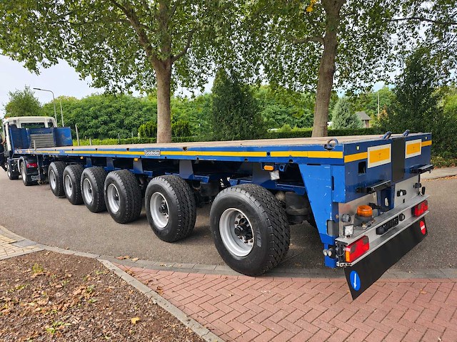 2013 goldhofer spz-dl 6-70/80 a 6-assige uitschuifbare zwaartransportoplegger 27,05 m 69.900 kg - afbeelding 13 van  19