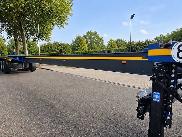 2013 goldhofer spz-dl 6-70/80 a 6-assige uitschuifbare zwaartransportoplegger 27,05 m 69.900 kg - afbeelding 14 van  19