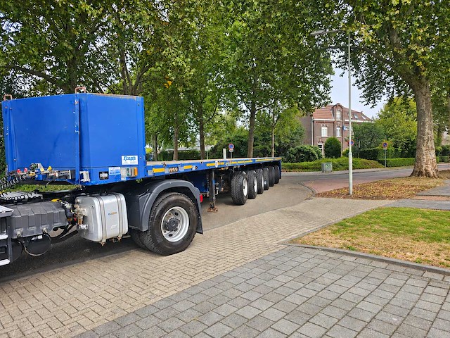 2013 goldhofer spz-dl 6-70/80 a 6-assige uitschuifbare zwaartransportoplegger 27,05 m 69.900 kg - afbeelding 1 van  19