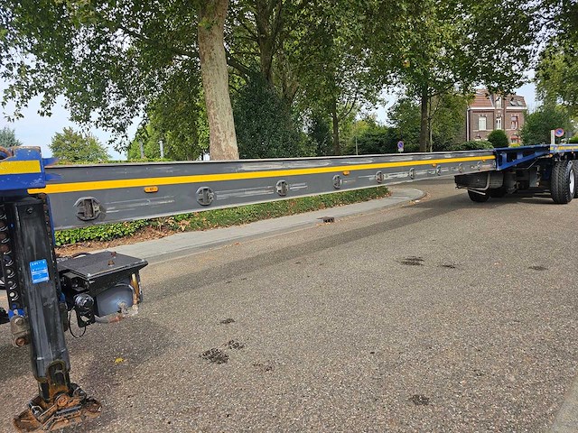 2013 goldhofer spz-dl 6-70/80 a 6-assige uitschuifbare zwaartransportoplegger 27,05 m 69.900 kg - afbeelding 9 van  19
