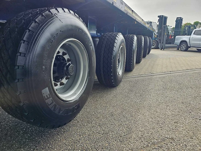 2013 goldhofer spz-dl 6-70/80 a 6-assige uitschuifbare zwaartransportoplegger 27,05 m 69.900 kg - afbeelding 6 van  19