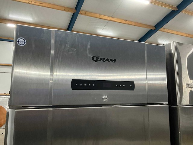 2013 gram k610 rg l2 4n rvs vrieskast - afbeelding 6 van  7