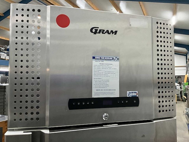 2013 gram plus f 600 rsh dl c rvs vrieskast - afbeelding 6 van  8